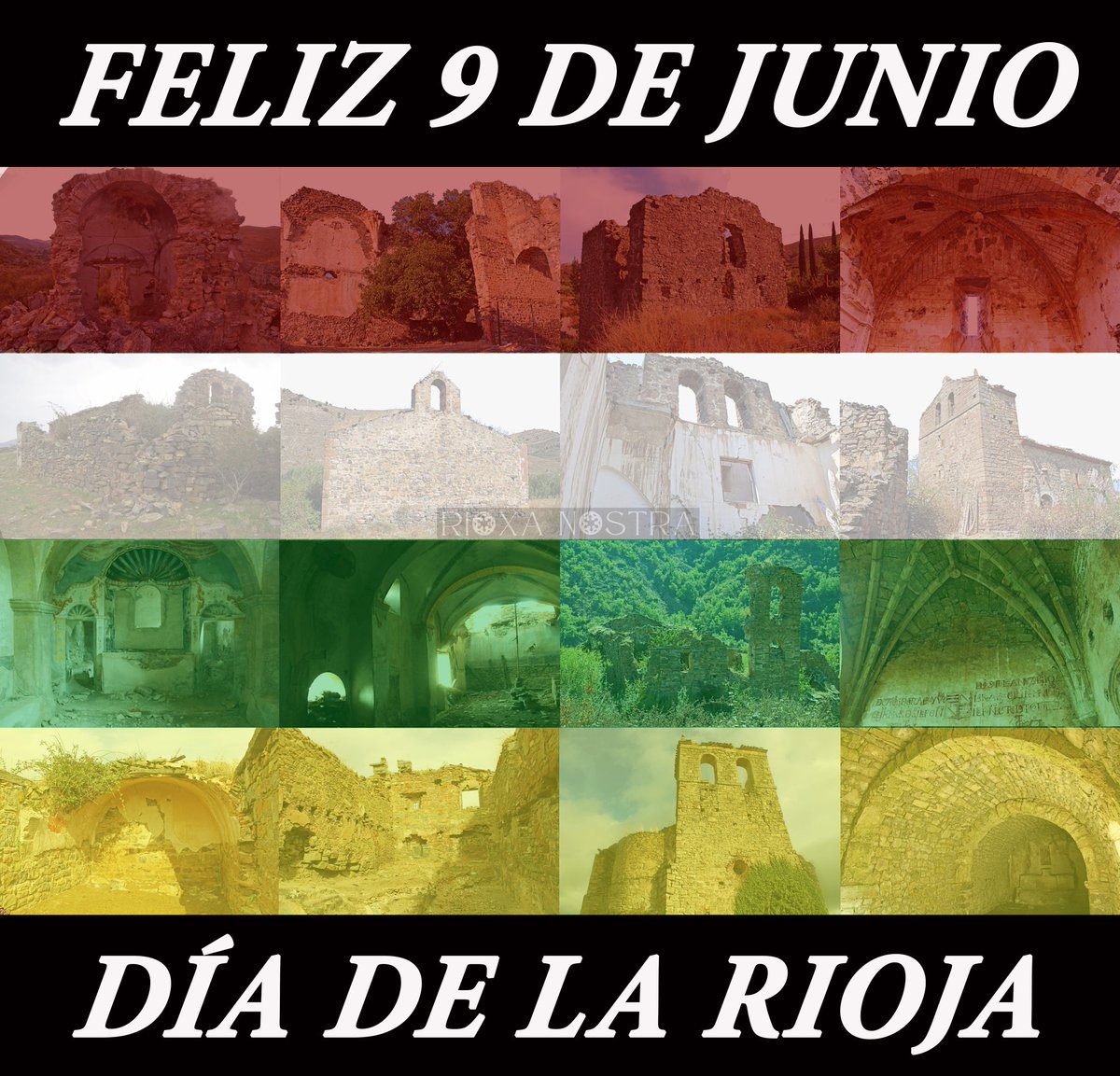Desde las más puras entrañas del patrimonio de nuestra tierra y desde lo más profundo de nuestro corazón...
🅵🅴🅻🅸🆉 9 🅳🅴 🅹🆄🅽🅸🅾
🔴⚪🟢🟡
🅵🅴🅻🅸🆉 🅳🅸🅰 🅳🅴 🅻🅰 🆁🅸🅾🅹🅰
#9DeJunio #DíaDeLaRioja #RioxaNostra #Patrimonio #LaRiojaExiste #Cultura #Tradiciones #Folklore