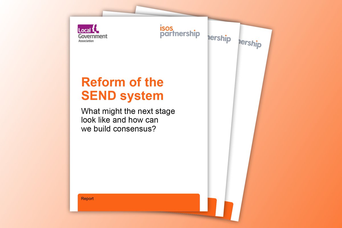Local Government Association (LGA) (@lgacomms) on Twitter photo Our new report 'Reform of the SEND system' (with <a href="/IsosPartnership/">Isos Partnership</a>) reveals how the erosion of non-statutory support has created a system that no longer fit for purpose and needs to be reformed.
Read our full report: local.gov.uk/publications/r… Our new report 'Reform of the SEND system' (with <a href="/IsosPartnership/">Isos Partnership</a>) reveals how the erosion of non-statutory support has created a system that no longer fit for purpose and needs to be reformed.
Read our full report: local.gov.uk/publications/r…