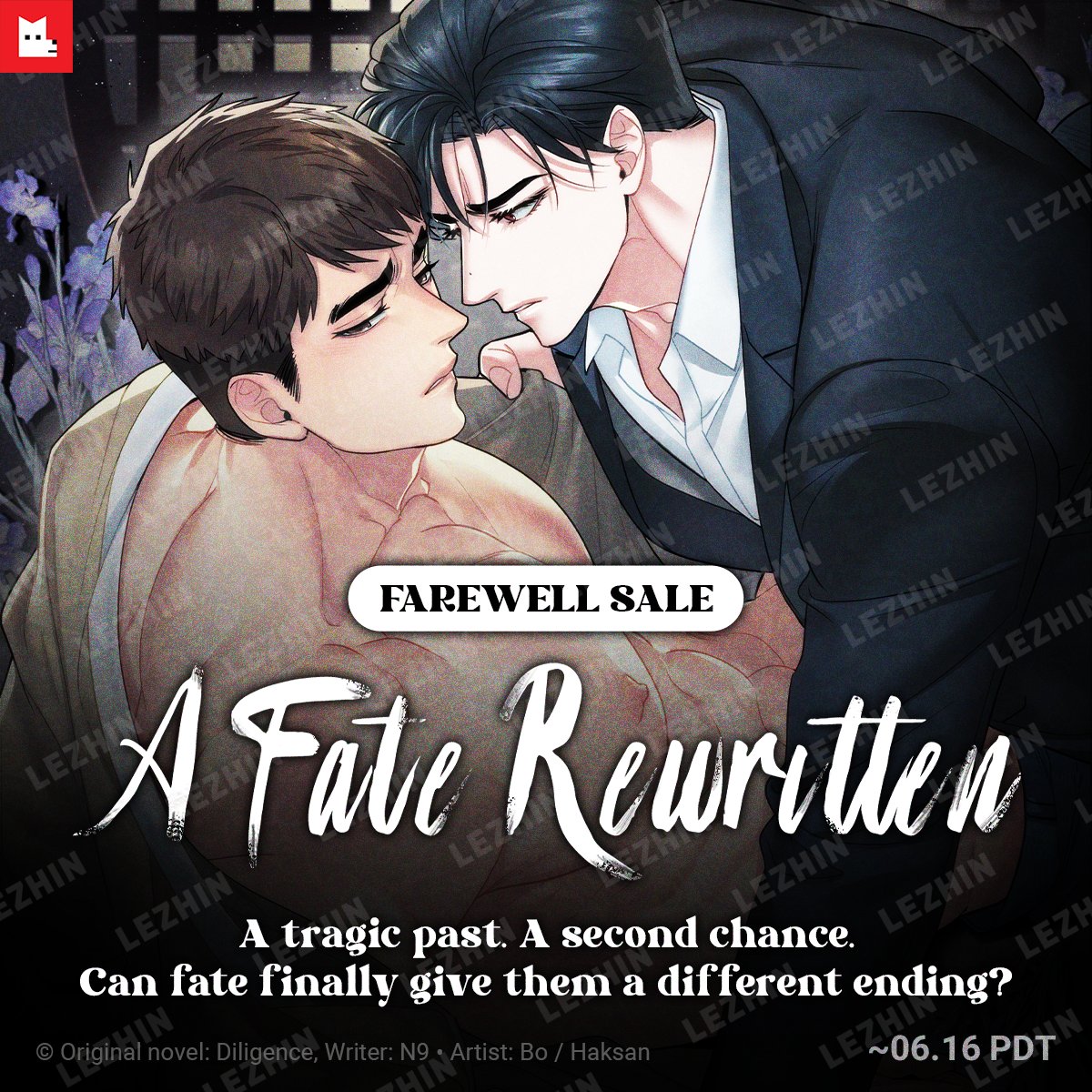 🎉𝘼 𝙁𝙖𝙩𝙚 𝙍𝙚𝙬𝙧𝙞𝙩𝙩𝙚𝙣 𝙁𝙖𝙧𝙚𝙬𝙚𝙡𝙡 𝙎𝙖𝙡𝙚🎉

Can fate finally give them a different ending?🥀
Now is the perfect time to binge 𝟯𝟮 𝗲𝗽𝗶𝘀𝗼𝗱𝗲𝘀 on sale 𝙛𝙤𝙧 𝙖 𝙡𝙞𝙢𝙞𝙩𝙚𝙙 𝙩𝙞𝙢𝙚!

⏰~𝟲/𝟭𝟲 𝗣𝗗𝗧
🖤𝗥𝗲𝗮𝗱 𝗡𝗼𝘄!👉tinyurl.com/tw-rewritten