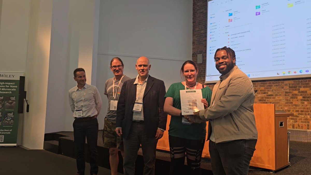 TawfiqueHasan's tweet image. Congratulations to our @ChurchillCol JRF @OsarenkhoeOgbe1 for receiving the best poster award at @europeanmrs on effect of electrode designs in #computational gas #sensing ! 🏆 @cambridge_ee