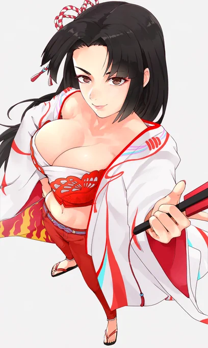 新衣装の舞さん描きました #StreetFighter6
