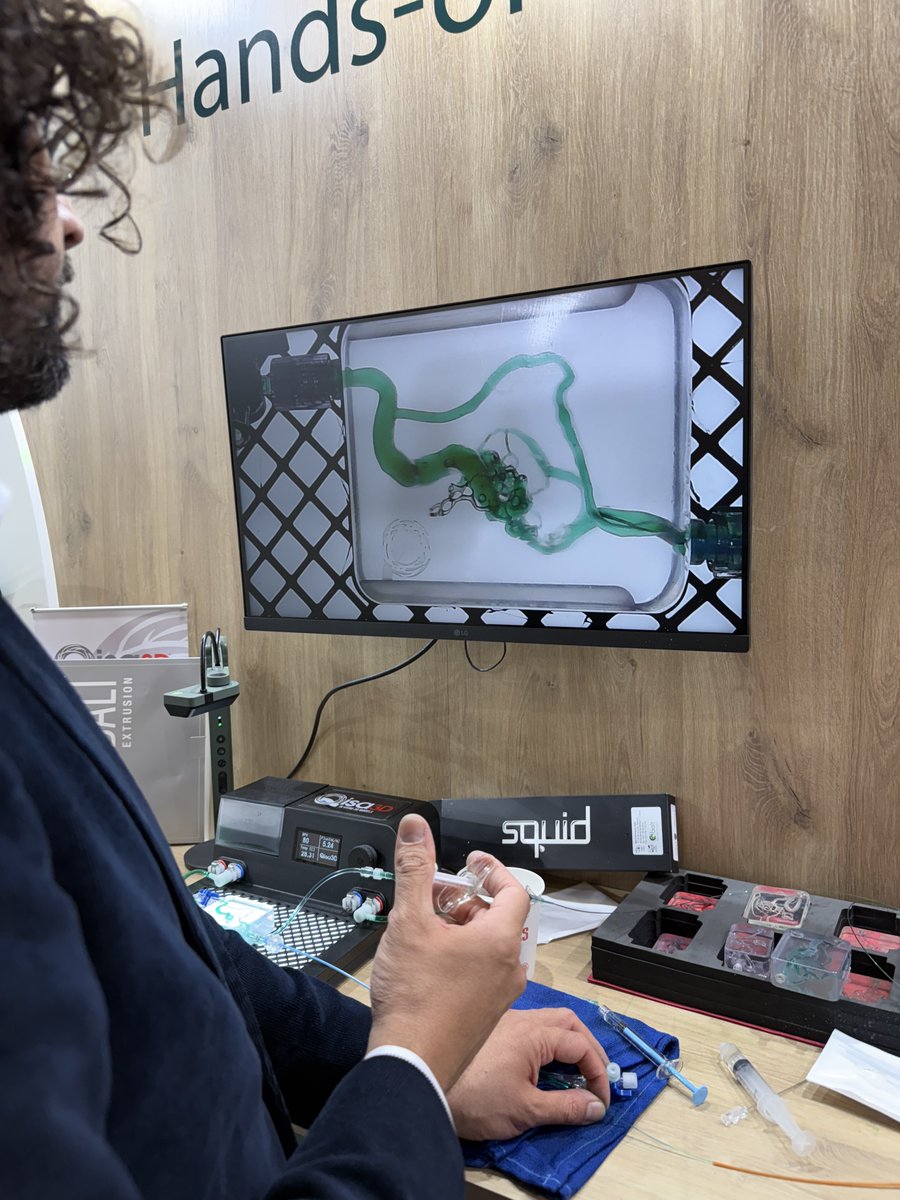 In the last #linncparis 2025 edition, we were proud providers for <a href="/Balt_Group/">Balt</a> with our 3D printed in vitro endovascular simulation solutions for brain #AVM , #MMA and #aneurysms
Thanks for the trust and to all the visitors that tested our products!

<a href="/formlabs/">Formlabs</a> <a href="/LINNConline/">LINNC online 🧠</a> <a href="/Inria/">Inria</a>