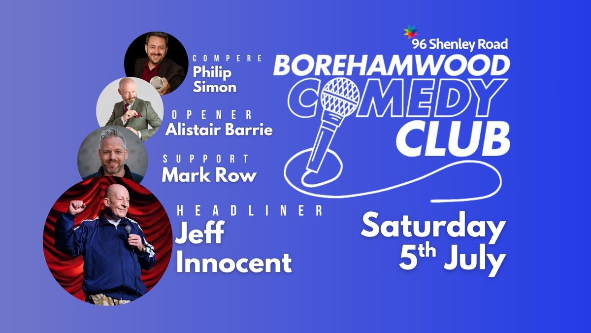 Borehamwood Comedy Club tweet media