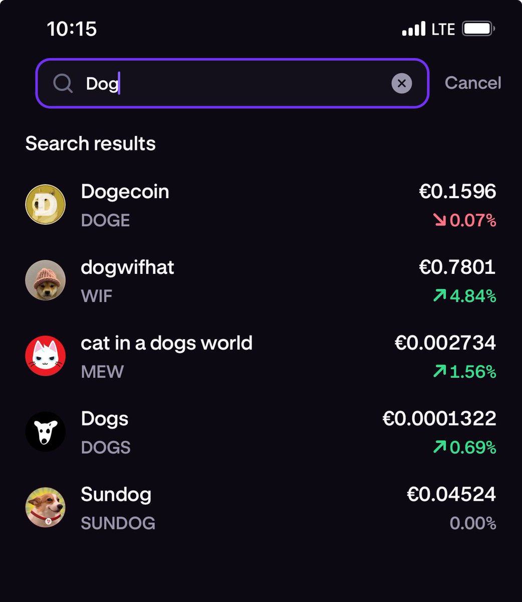 TharleyV's tweet photo. 09/10 and I still not find $DOG 🐕 🫡 on @krakenpro kraken to buy 
When $DOG 🐕 🫡? https://t.co/qjXU3Ga2L0