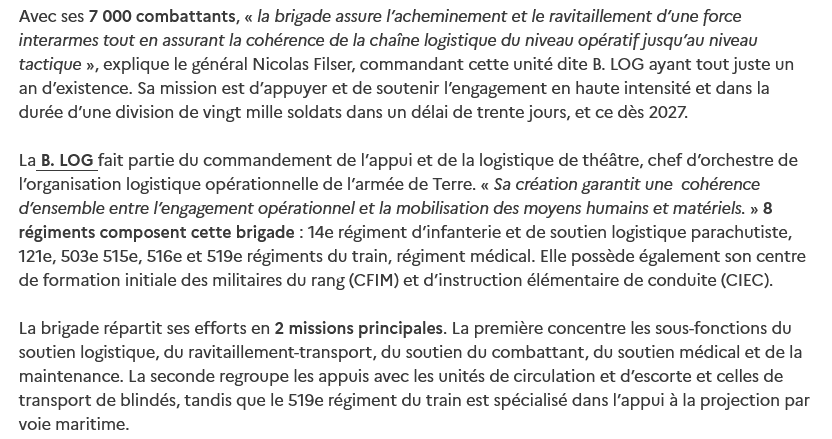 pascalbtr's tweet image. Tiens, la @BrigadeLOG a perdu le @511eRTofficiel ?! 🤔
Déjà qu'il n'y a plus beaucoup de régiments de #Logops... 
@CommandementALT