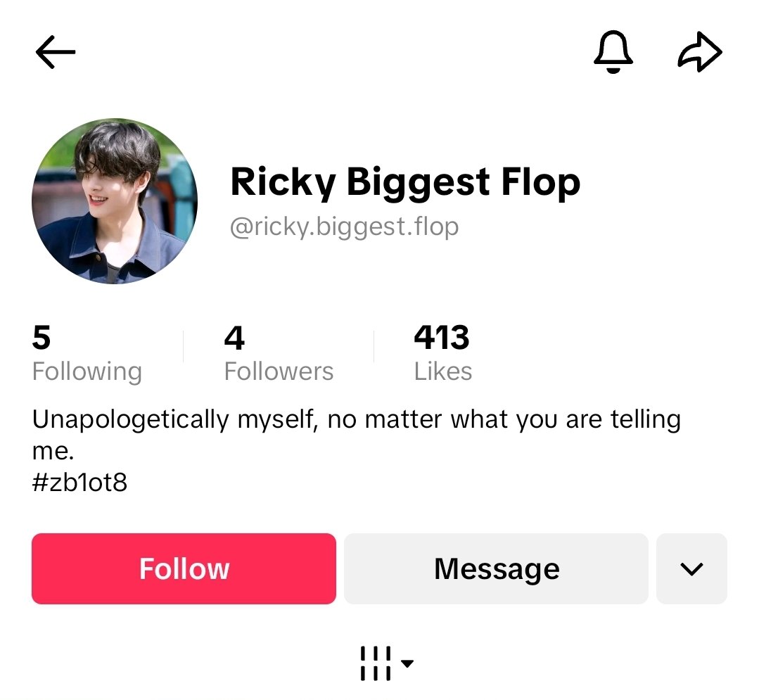 Ky_feesh's tweet photo. ZEROSE! please block this thing on tiktok, they're an ot8 "Zerose" and hate on Ricky for existing. https://t.co/4Uc86Awyni