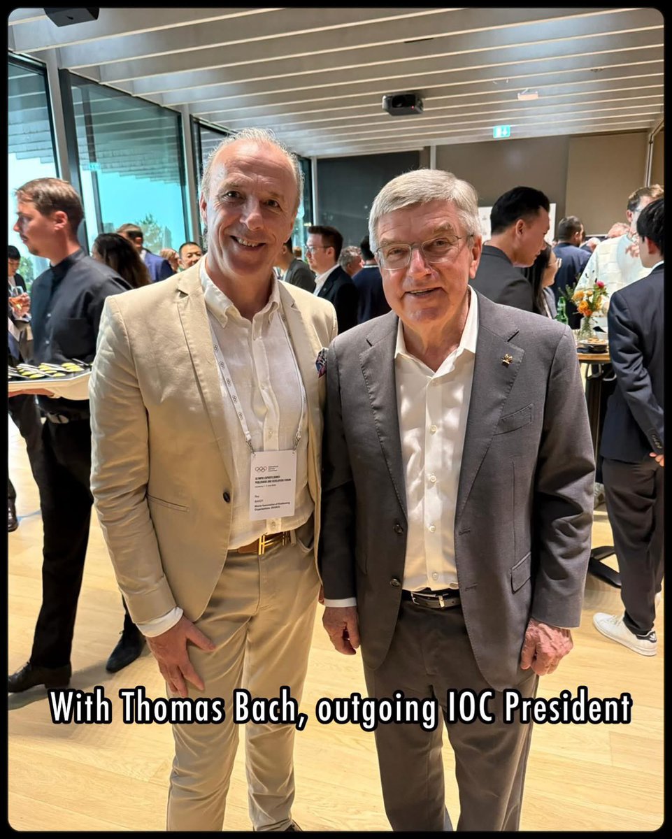 RoyBaker_'s tweet photo. It was a pleasure to meet the the incoming and outgoing IOC presidents , Kirstey Coventry and Thomaz Bach. With an  opportunity to thank Mr Bach for all his tireless work for sport and welcome President Coventry and discuss the ambitions of the sport of Kickboxing within the IOC. https://t.co/5CAT38OCgR