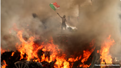 TomBevanRCP's tweet image. Mostly peaceful hellscape.