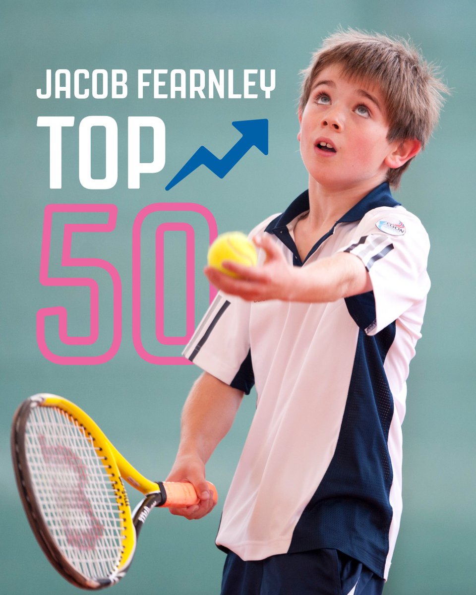Jacob Fearnley is a Top 50 player 👏