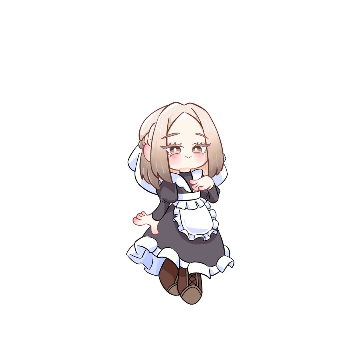I have re-draw the Meido Mai!
#100カノファンアート
You can search me on bilibili with the name "花迟本迟"