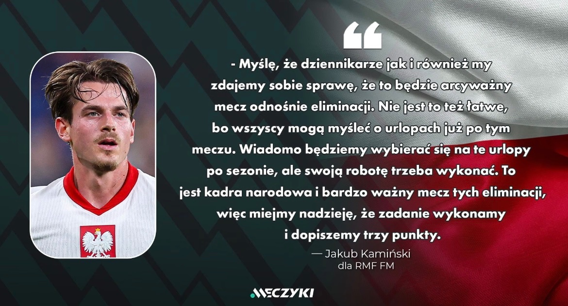 Meczykipl's tweet image. Jakub Kamiński 🗣️

‼️ Program Piłkarski ⤵️