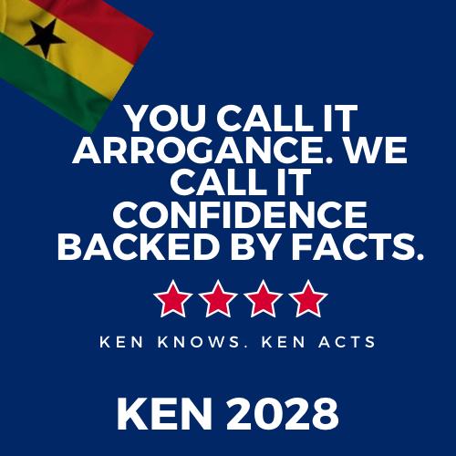 AlexSarfo10's tweet photo. The Akompreko of our time..๐โโ๏ธ๐โค๏ธ๐
The unshakeable, The untouchable, The pragmatist, The results oriented, The problem solver, The No Nonsense Man..
#Ken2028
#TheKenEffect
#LetKenBeKen
#TheJobCreator
#Anidasoc
#Ctafregya https://t.co/MoOK9alLsP