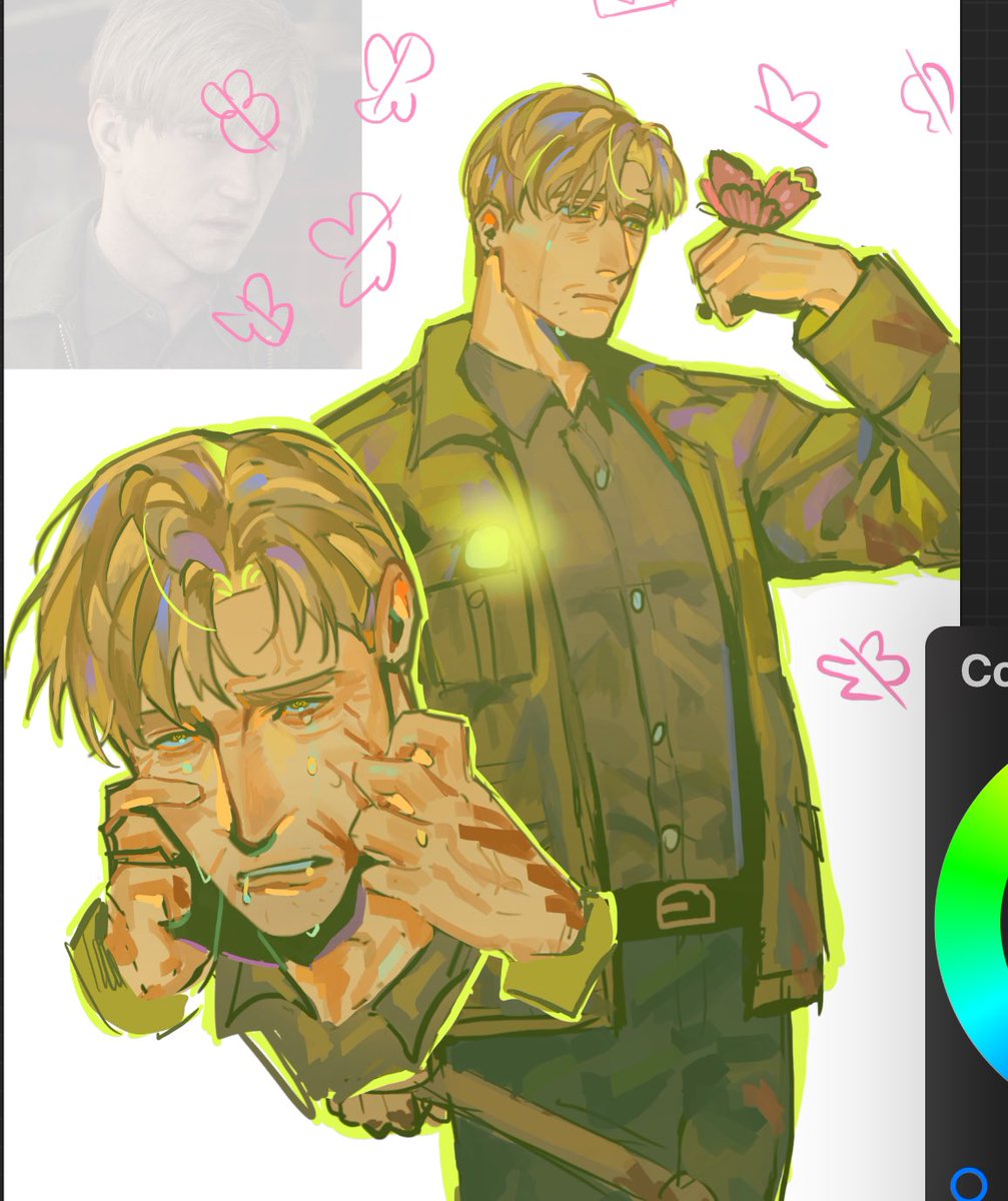 I kept forgetting I wanted to draw James so here #silenthill2 #JamesSunderland