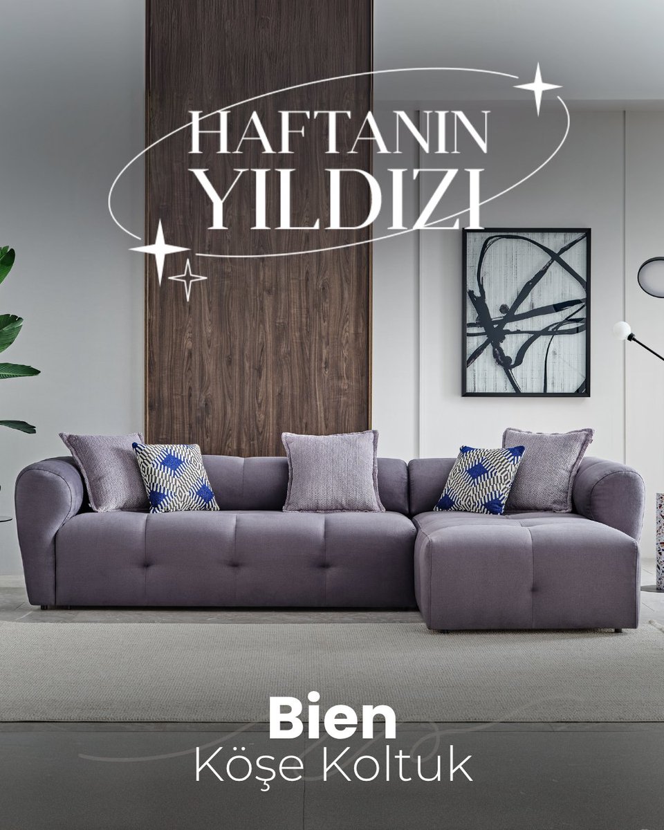 Bien Köşe Koltuk’un modern tasarımı, konforlu yapısı ve zarif detaylarıyla yaşam alanınızı yeniden tanımlayın.

📍 Mağazalarımızdan ve dogtas.com adresinden keşfedin!

#Doğtaş #BienKöşeKoltuk