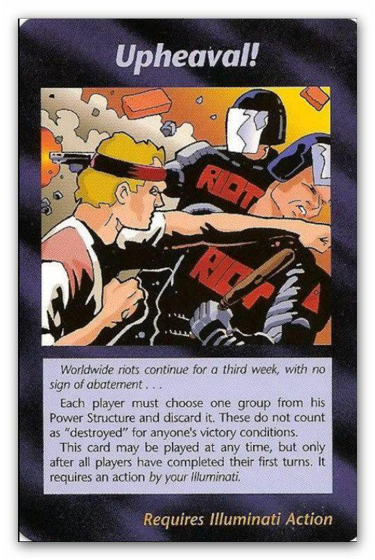 DaysOfNoahh's tweet image. Even the very predictive #illuminati cardgame had guys in red color doing the fighting with the riot police. Nice detail. #coloroftheday

en.wikipedia.org/wiki/Color_of_…
#lariots #scripted #hoax #psyop #riots #fake