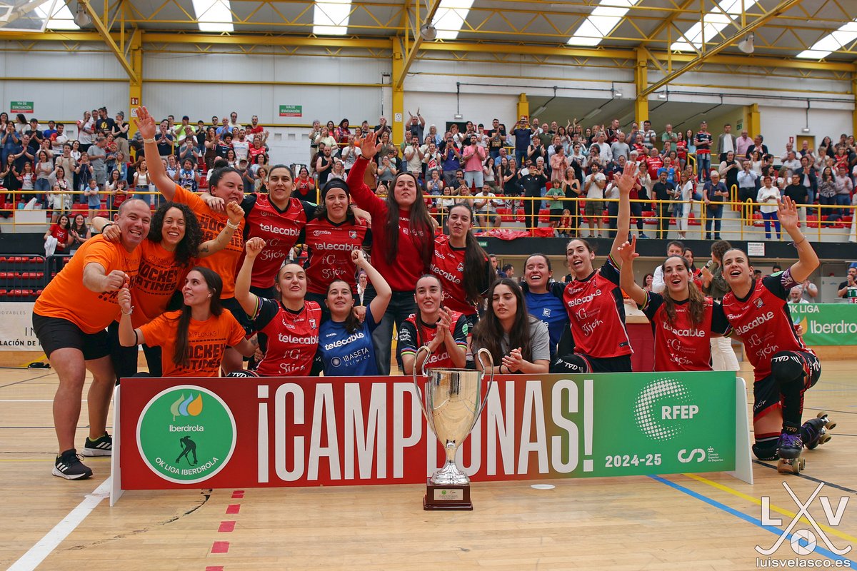 🏑 #HockeyPatines | 👋 Hasta la próxima temporada, OK Liga Iberdrola 🏆

Este fin de semana se puso punto y final a la temporada 24/25 de la máxima competición estatal femenina 🔚

ℹ️ + info: fep.es/website/14-162…

📸: <a href="/by_vel/">Luis Velasco Hevia</a>