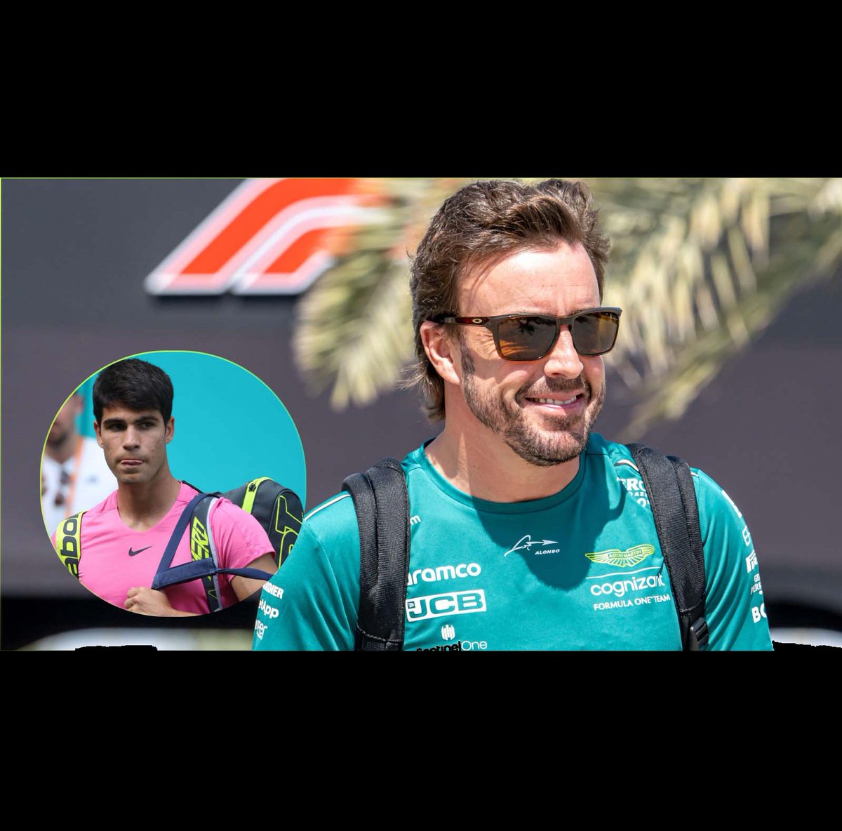 808fubo_MY's tweet photo. 🇪🇸🏆 Formula 1 legend Fernando Alonso congratulates tennis star Carlos Alcaraz on his epic Roland Garros victory! 🎾

Spain continues to shine on the world stage ✨

#RolandGarros 
#RG2025 
#VamosEspaña 
#Champions 
#F1MeetsTennis 
#LegendToLegend 
#Alcaraz2025 
#GrandSlamKing https://t.co/SjtpLOMOdq