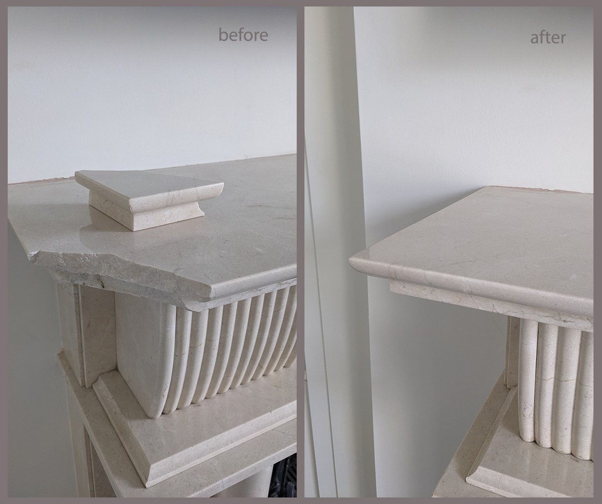 CMgraniteworks's tweet image. In need of stone repair, restoration or adjustment? We&apos;re here to help :)
#quartzrepair #marbleresoration #graniterepair
