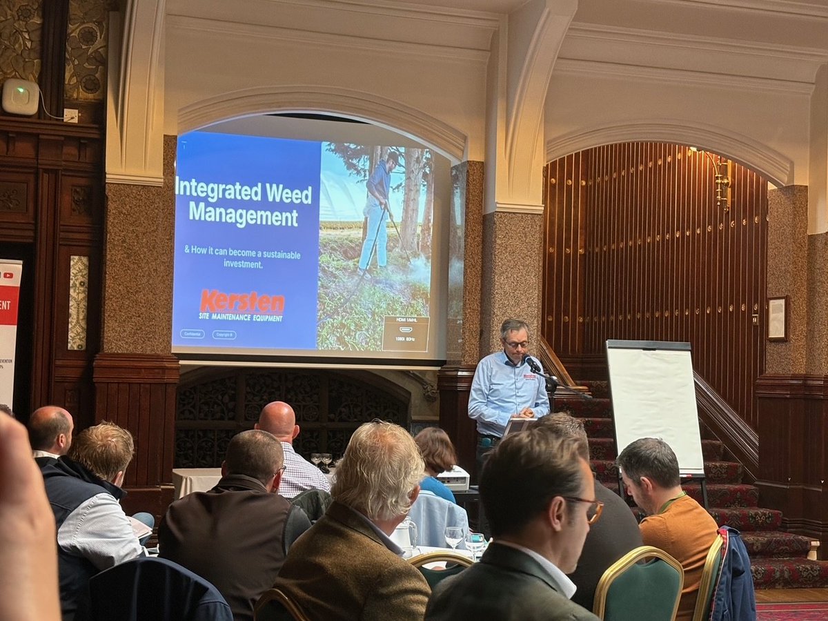 BAGMA (@bagma_tweets) on Twitter photo BAGMA were pleased to attend the inaugural Integrated Weed Management Conference, hosted by <a href="/kerstenuk/">Kersten UK</a> last week.
The event focused on innovative, integrated, and alternative weed control methods aimed at reducing dependence on conventional chemical pesticides. BAGMA were pleased to attend the inaugural Integrated Weed Management Conference, hosted by <a href="/kerstenuk/">Kersten UK</a> last week.
The event focused on innovative, integrated, and alternative weed control methods aimed at reducing dependence on conventional chemical pesticides.