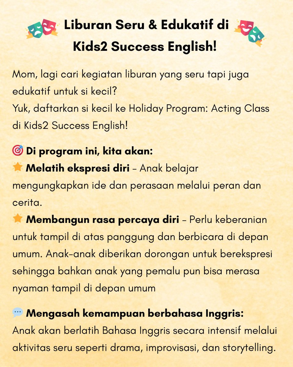 kids2Success1's tweet photo. Let your child express, explore, and shine this holiday!🌈 https://t.co/VZ7NT8W7Fn
