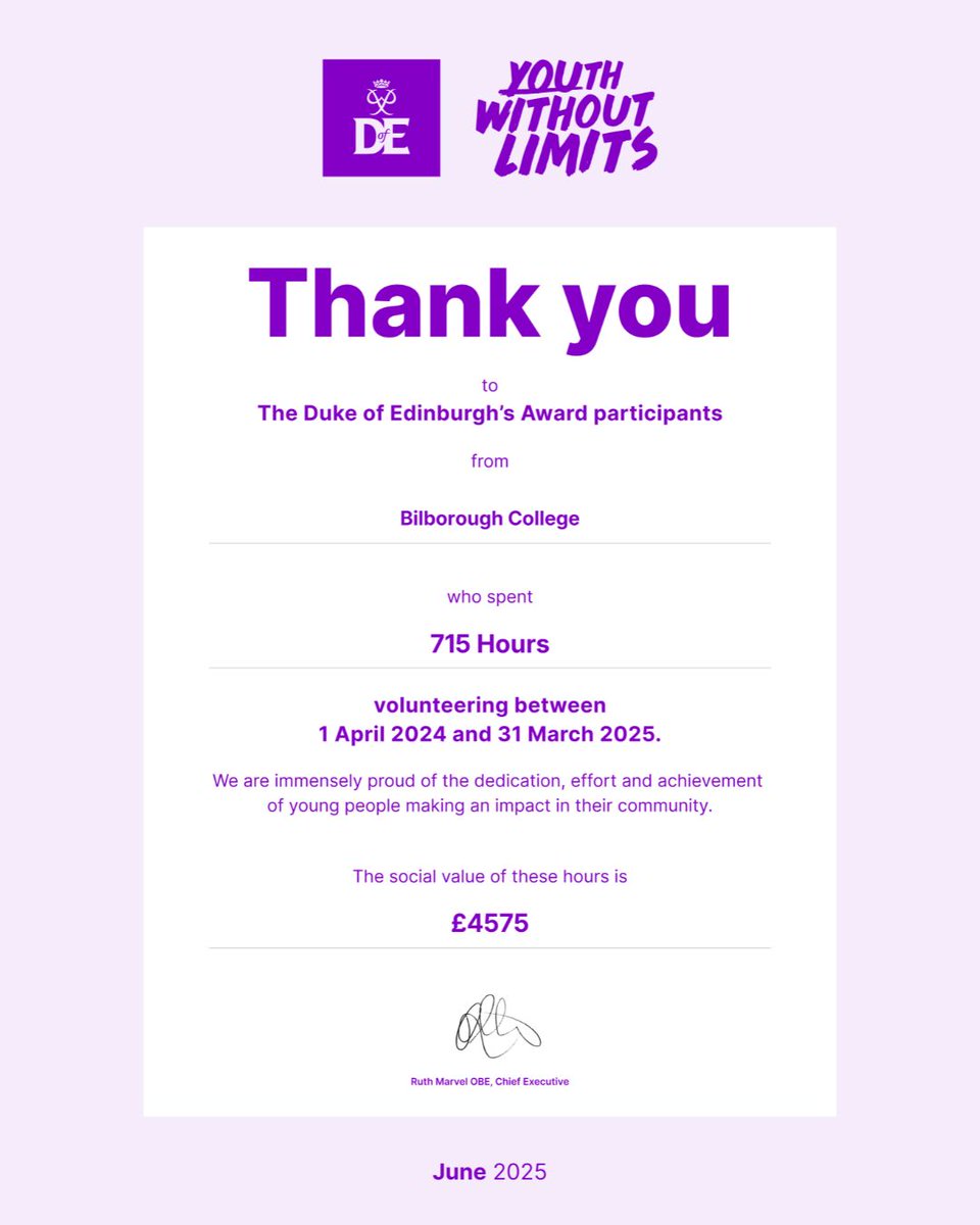 Bilborough College tweet media