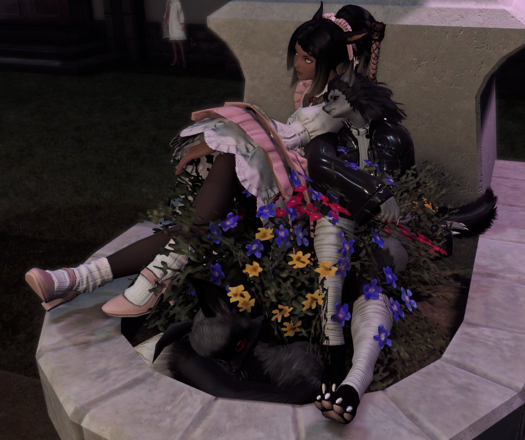 Made a new fox girlie 🦊✨ she's already my favorite ✨ (I don't know what to call her I was thinking Elvira??) 
FOPS GO HARD OK -throws pics at ur screen- 
#ffxivgposers #ffxiv #foxgirl