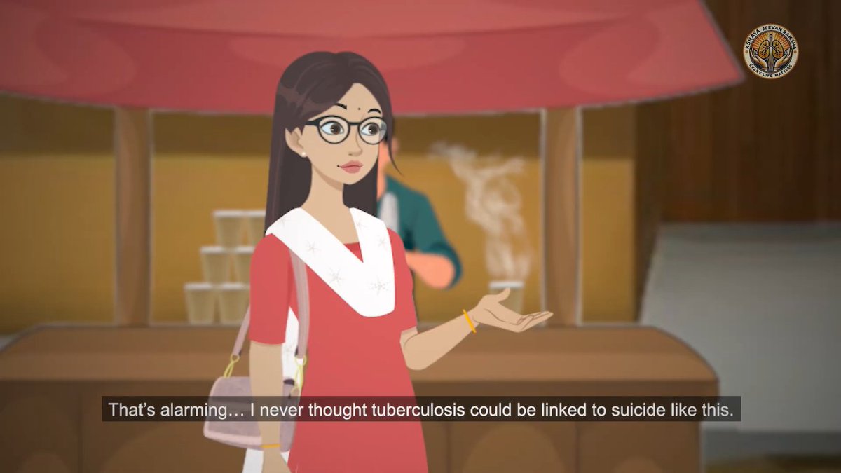 k_jeevanraksha's tweet photo. Tuberculosis &amp; suicide—an overlooked connection that demands attention. Here are a few moments from our introductory video, where Arvind and Swathi highlight the critical role of healthcare workers in saving lives.
#SuicidePrevention #NTEP @mheduNIMHANS 
@NIMHANS_BLR @drgsgowda https://t.co/PzYzRHcyLs