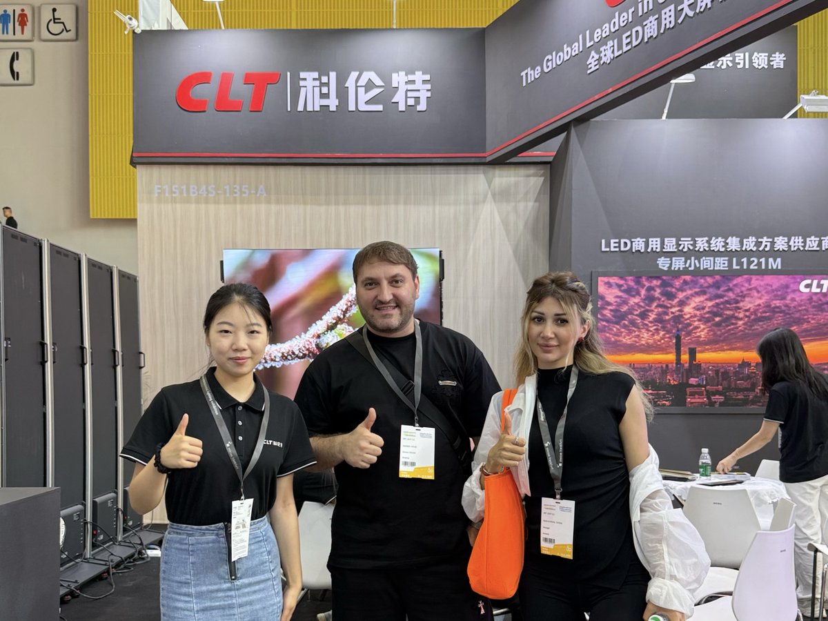 LedClt's tweet image. Day ONE at #GILE2025 🎉 - Grand opening day! 

Thank you to everyone for exploring the future of commercial movable led display technology with us. 🎥✨

📍 Come to Booth Hall 8.1 B06 for an exciting 3 days! 
#CLT #CLTLED #guangzhou #Exhibition #leddisplay #ledscreen