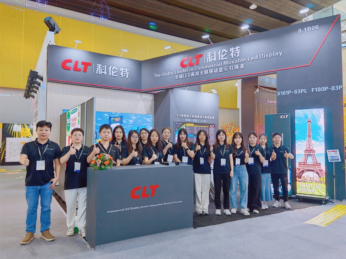 LedClt's tweet image. Day ONE at #GILE2025 🎉 - Grand opening day! 

Thank you to everyone for exploring the future of commercial movable led display technology with us. 🎥✨

📍 Come to Booth Hall 8.1 B06 for an exciting 3 days! 
#CLT #CLTLED #guangzhou #Exhibition #leddisplay #ledscreen