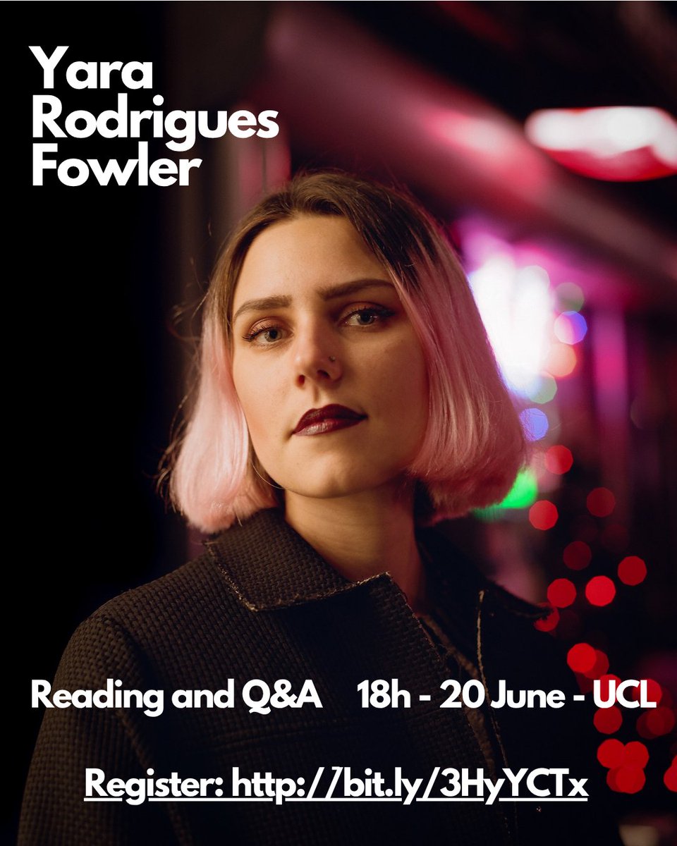 William A. Booth (@williamabooth) on Twitter photo Delighted to welcome <a href="/yazzarf/">yara rodrigues fowler</a> to <a href="/UCLHistory/">UCL History</a> on 20/6 for a public reading and Q&A. Full info and free registration here: bit.ly/3HyYCTx - please share. Delighted to welcome <a href="/yazzarf/">yara rodrigues fowler</a> to <a href="/UCLHistory/">UCL History</a> on 20/6 for a public reading and Q&A. Full info and free registration here: bit.ly/3HyYCTx - please share.