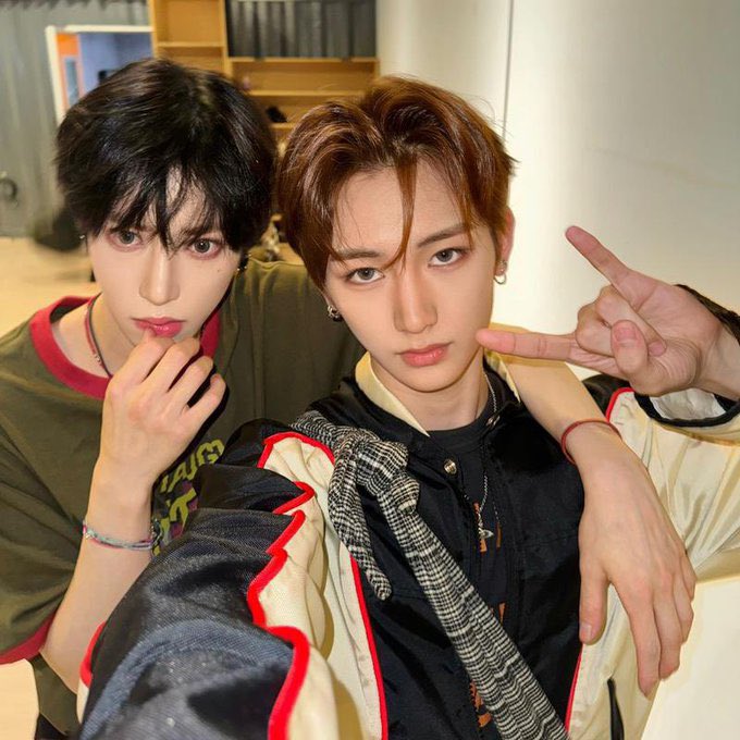 左ジアハオ、右アンシンです‼️ 2人はとっても仲良しでハオシンって