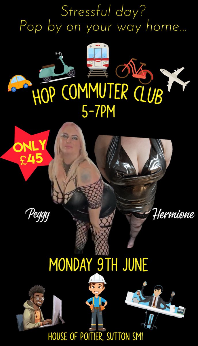 Hermione (@hermione693) on Twitter photo ...and if you're working all day, there's a second chance to catch me - and lovely Peggy - this evening. Unwind and unload! 💦 <a href="/HouseOfPoitier/">HouseOfPoitier</a> ...and if you're working all day, there's a second chance to catch me - and lovely Peggy - this evening. Unwind and unload! 💦 <a href="/HouseOfPoitier/">HouseOfPoitier</a>