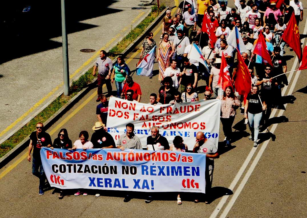 ⚖️O Tribunal Supremo recoñece a fraude masiva na contratación de persoal falso autónomo en #Novafrigsa (Grupo #Coren) #Lugo
 🔄A CIG  agarda que a sentenza de casación peche dunha vez o ciclo de litixios e  que o persoal contratado a través da falsa cooperativa #Servicarne vexa