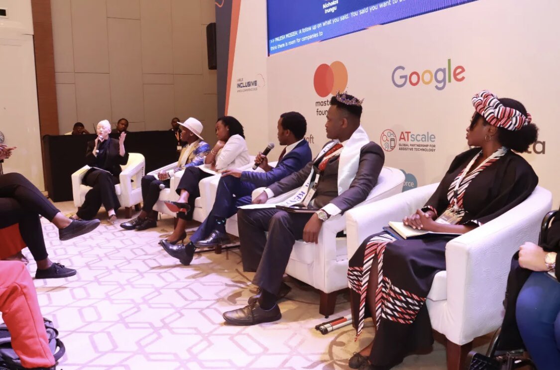 doreck_kac1's tweet image. Honored to speak at the 6th #InclusiveAfrica Conference! Grateful to join a powerful panel on Creative Economy & the arts. Huge thanks to @inABLEorg & @MastercardFdn for this life,changing experience,accessibility & inclusion are truly transforming Africa. 🌍✨ #InclusionMatter