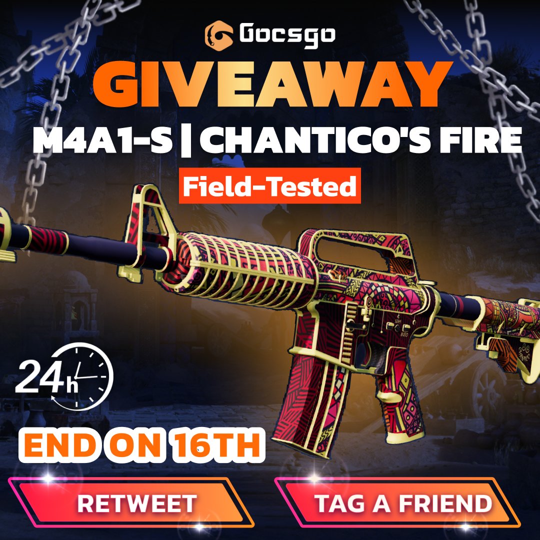 gocsgocom's tweet photo. 🎁 CS2 & CSGO Skin Giveaway! 🏁
🚀 Follow us
👥 Comment your gocsgo id
😎 The winner of the previous giveaway is @ElisaSmith5774
➡️Get Your Gocsgo Url here: https://t.co/yb8yHi5kKb
🕛End on 16th. Jun.
#gocsgo #csgo #cs2 #csgogiveaway #cs2giveaway #csgoskin #csgoskins #csgoskinsgiveaway #csgocases #csgocase #gocsgogiveaway #csgoskinsfree #csgoskinsgiveaway