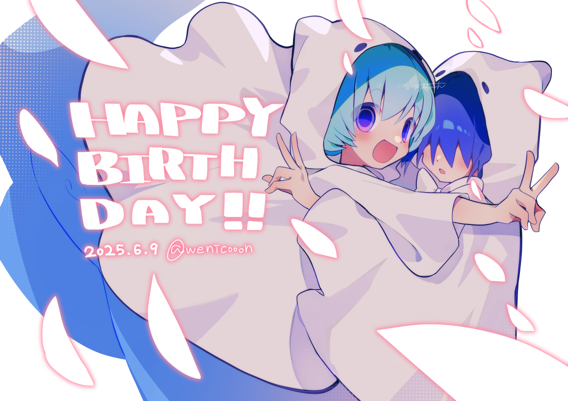 wenicooon's tweet photo. #ユウレイ生誕祭2025 
おめでとう～！！🎊🎊 https://t.co/ITDKePl0kh