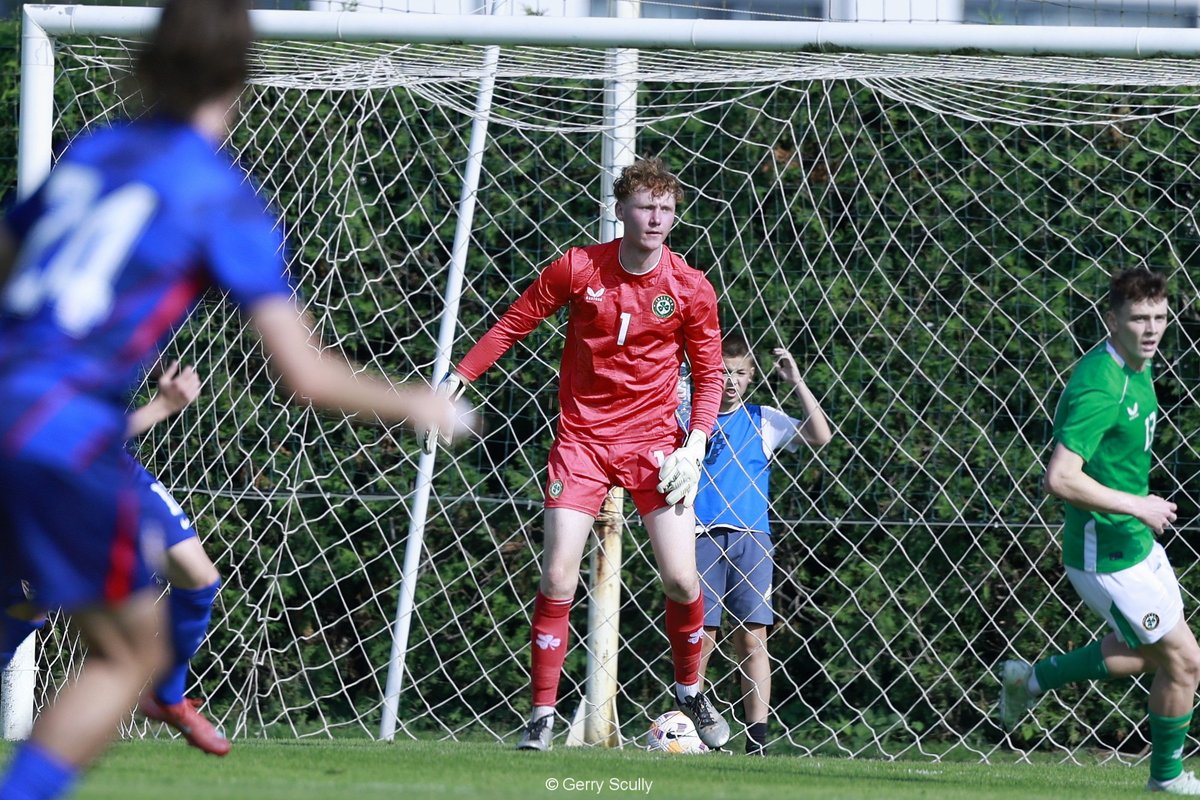 A solid showing for Aaron as he started and completed the first-half for Ireland's U21s on Friday 🧤

Unfortunately, Croatia eventually secured victory, finding the only goal of the game during the second-half.
