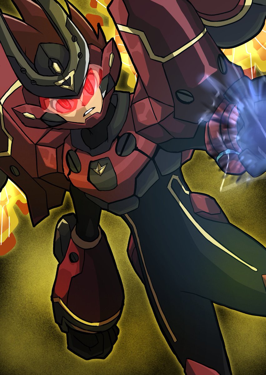 "漆黒の英雄"​──ブラックエース

"真紅の切札"​──レッドジョーカー

 #ロックマンの日