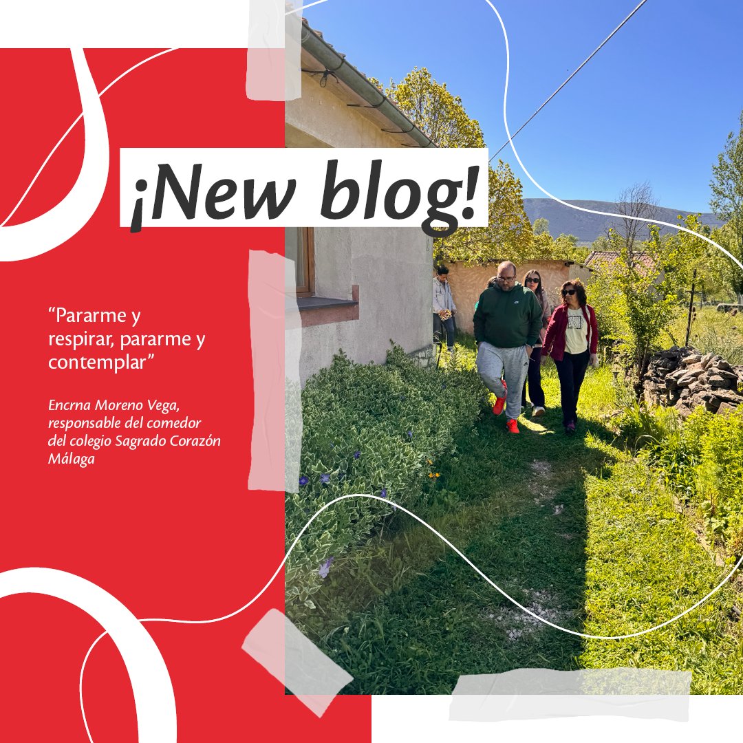 "Reconectar con mi forma de entender mi trabajo". Así resume Encarna Moreno del colegio <a href="/SCorazonMalaga/">Colegio Sagrado Corazón (Fundación Spínola)</a> su experiencia en Tierra habitada.

Descubre más sobre las jornadas retiro y espiritualidad para educadores en nuestro blog ⬇️
fundacionspinola.es/tierra-habitad…