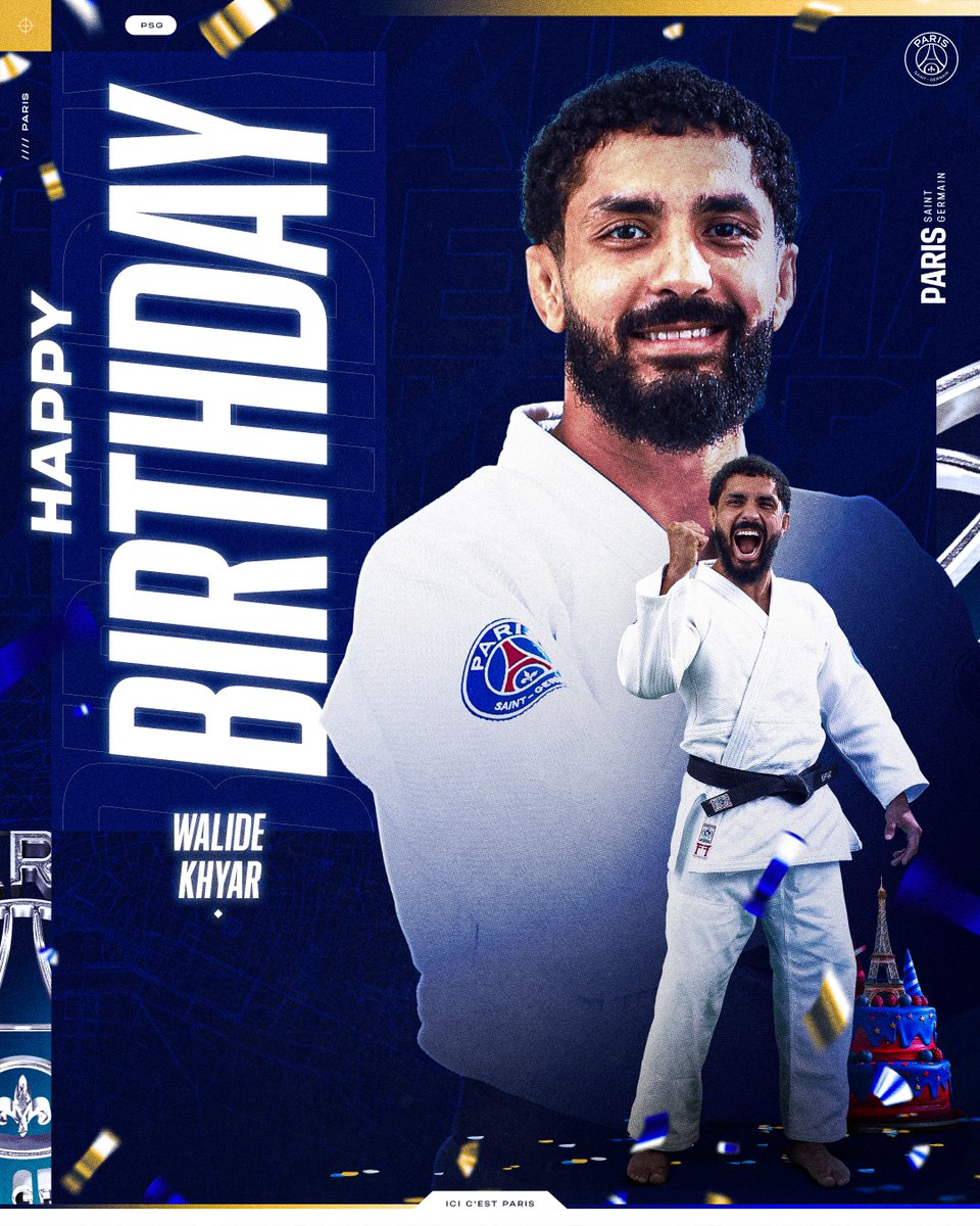 Joyeux anniversaire Walide ! 🥳🎂