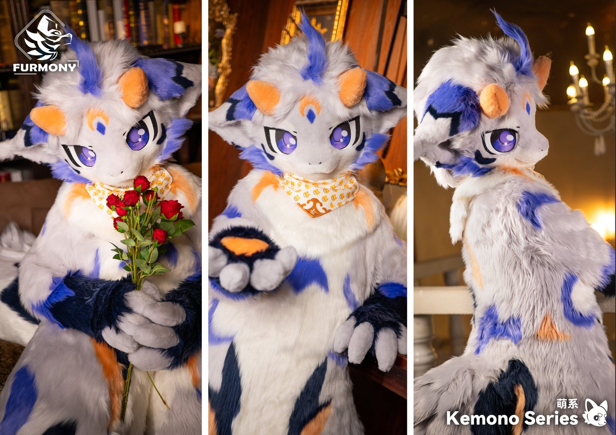 「New Commission Finished」

"Vast blue waves afar, fierce tides near, Dancing with gulls, sailing clouds sheer. But our home must stand strong and true— Fifth Brother, I leave its care to you."

Thanks for the trust from 黑川 

#furmony #furry #fursuit #鸿萌造物