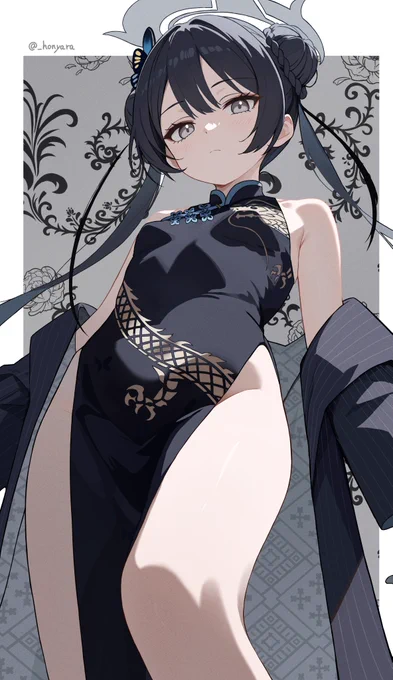 #原作の隣に自分の絵を貼る #ブルアカ キサキ