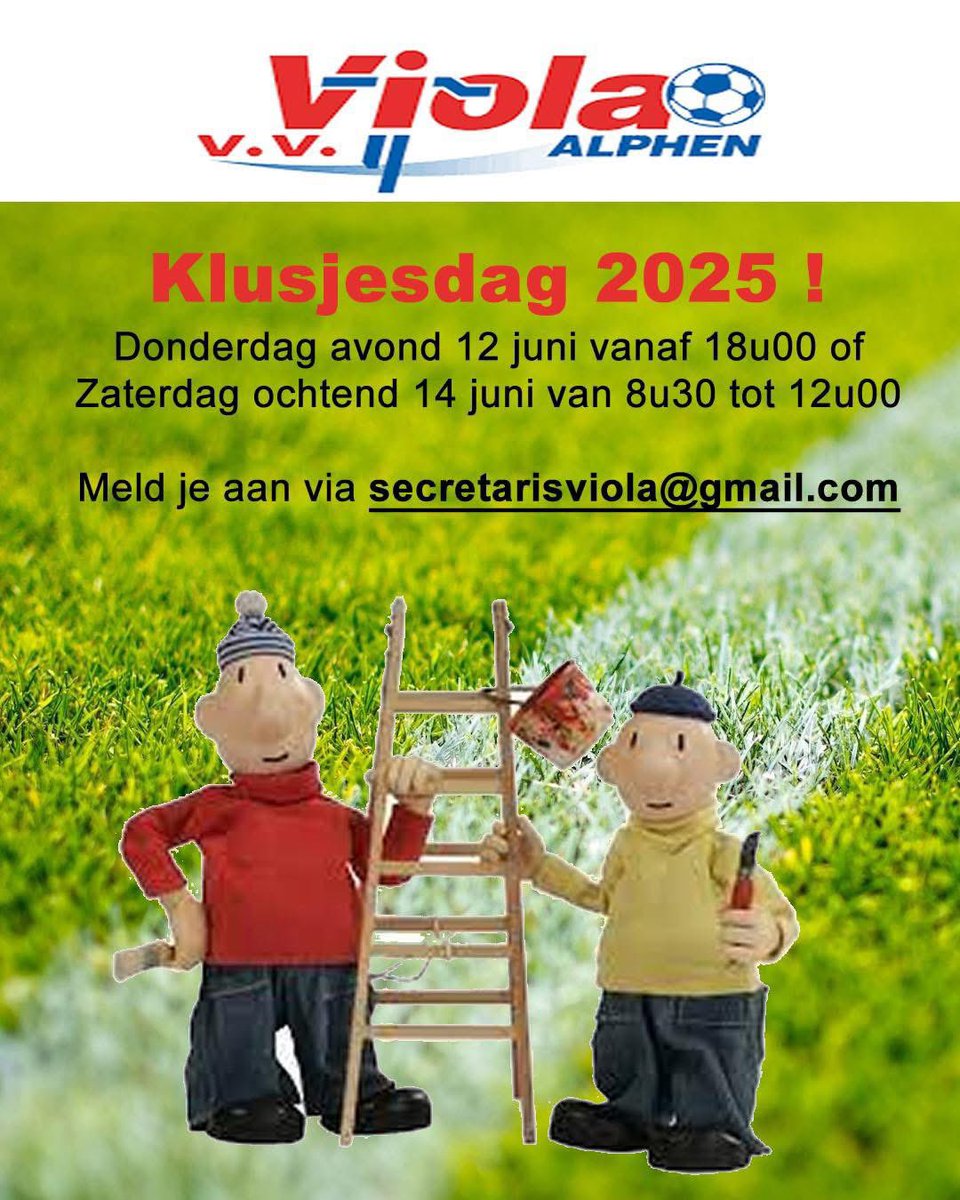 Samen feesten , samen klussen 💪♥️