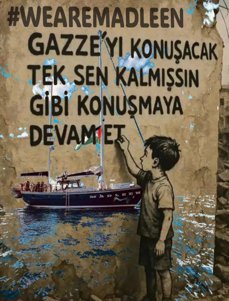 VE DÜNYA YİNE SESSİZ YİNE TEPKİSİZ...
#WeAreMadleen