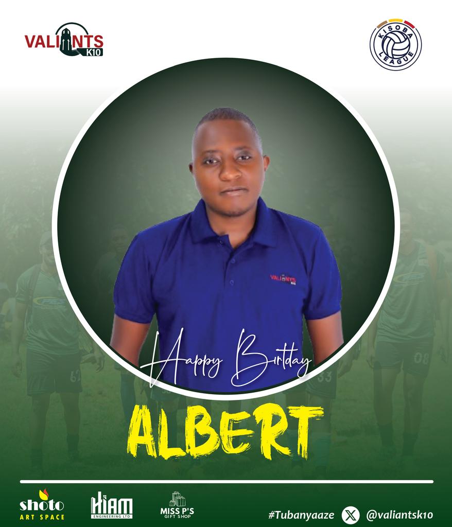 valiantsk10's tweet photo. Birthday greetings to Albert Chairman kandi mukama wabadeemu ba @JapanRepubliq boona https://t.co/vclamw2ymZ