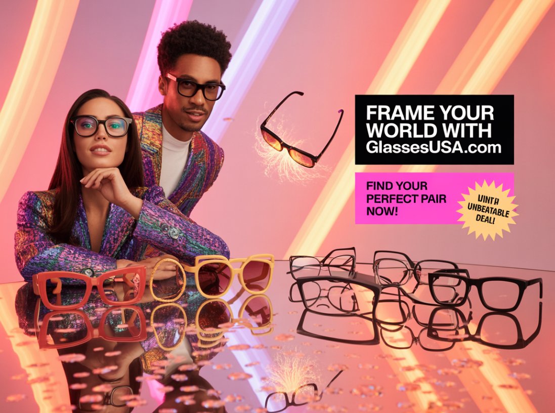 Couponontop's tweet photo. 🔥 See the world in style with GlassesUSA! Click link below for deals! #GlassesUSA
✨ Rock chic frames with GlassesUSA! Grab offers, click link in comments! #VisionStyle
💥 Bold looks with GlassesUSA lenses! Click link below for hot deals! #GlassesLovers #Coupon #Discount https://t.co/vX9JwHF9zj