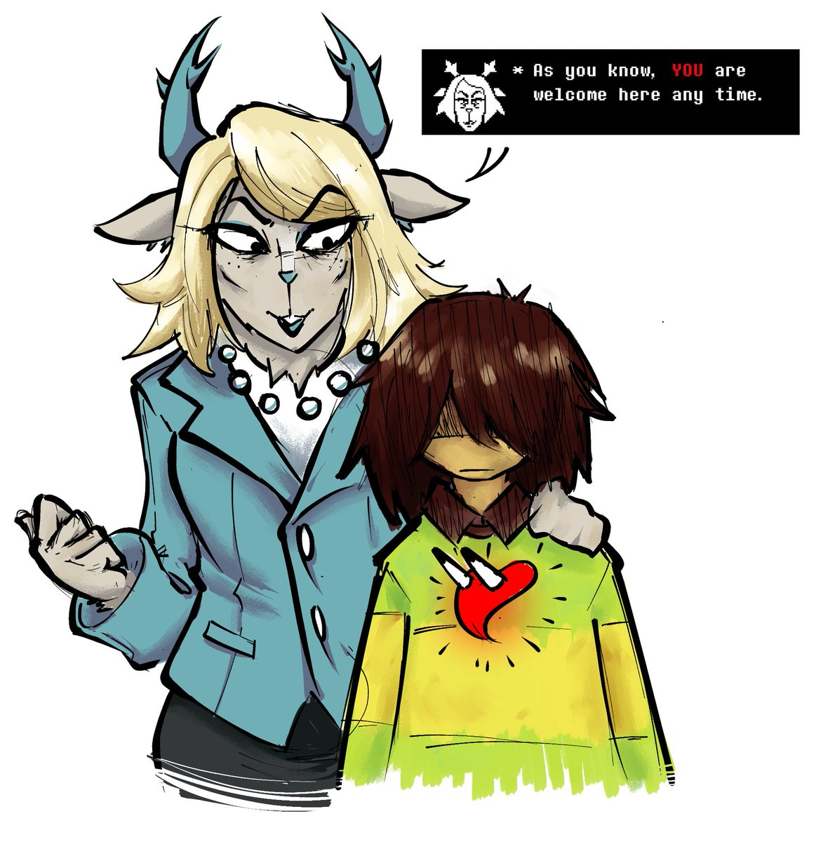 ColdRamen_18's tweet photo. #deltarunespoilers https://t.co/ehkURxsFC7