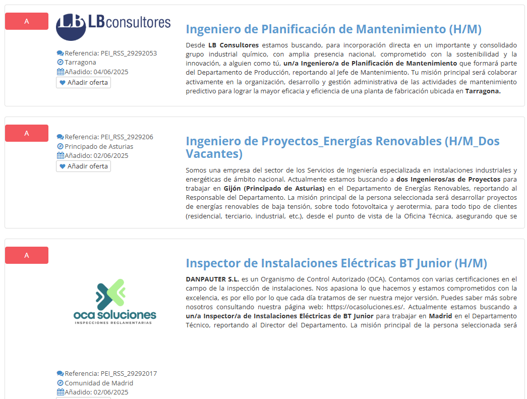 🔍 ¿Eres ingeniero/a y buscas una nueva oportunidad?

✅ Contratos estables
🚀 Proyectos técnicos innovadores
🤝 Empresas que valoran tu experiencia
📌 Vacantes actualizadas aquí 

👉 proempleoingenieros.es

#Ingenieros #Empleo #OportunidadLaboral #DesarrolloProfesional