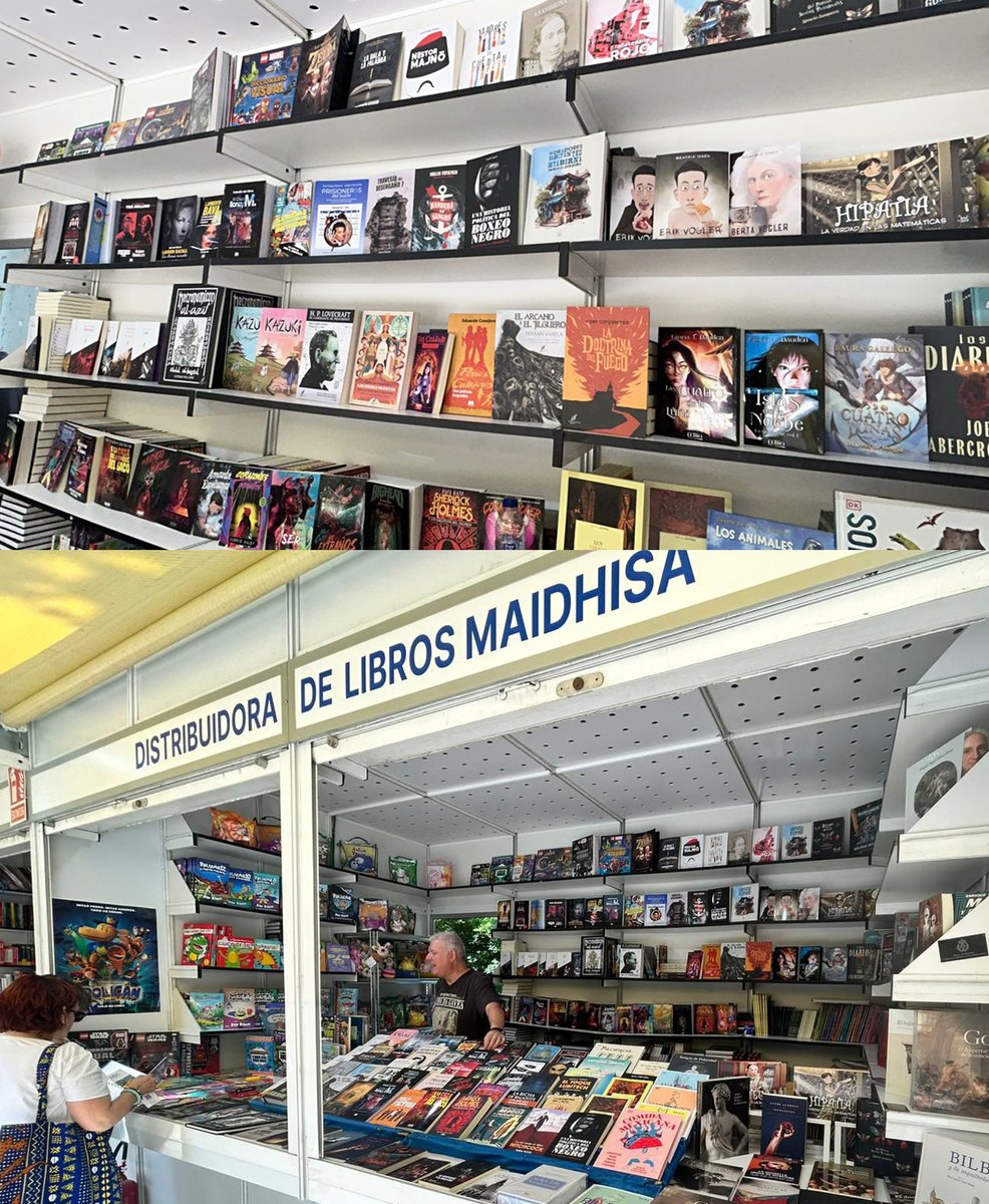 AppleheadTeam's tweet photo. Durante toda la Feria del Libro de Madrid, podrás encontrar nuestros títulos en la caseta nº 28 de Maidhisa.
#feriadellibro #feriadellibrodemadrid #appleheadteam https://t.co/FoI6H5WDpW