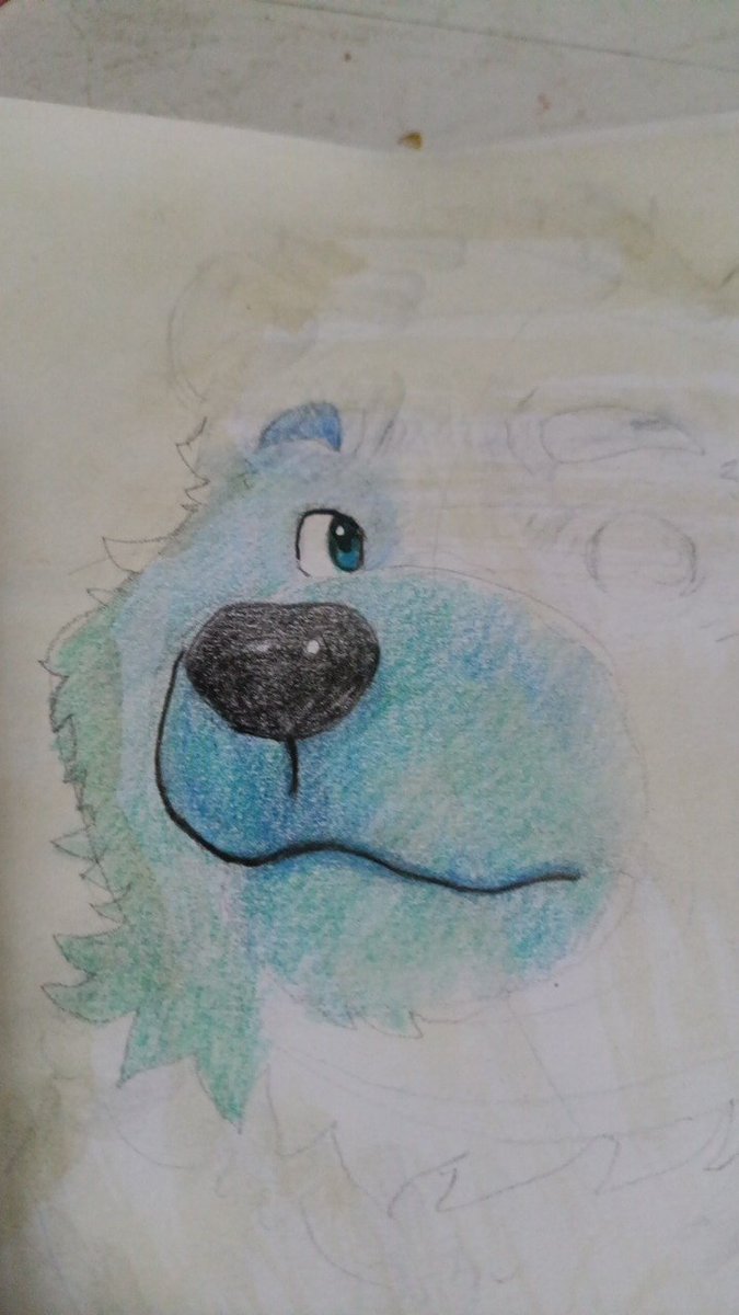 Lonebearnard's tweet image. 長い間絵を描いていなかったのですが、今日は描いてみました。